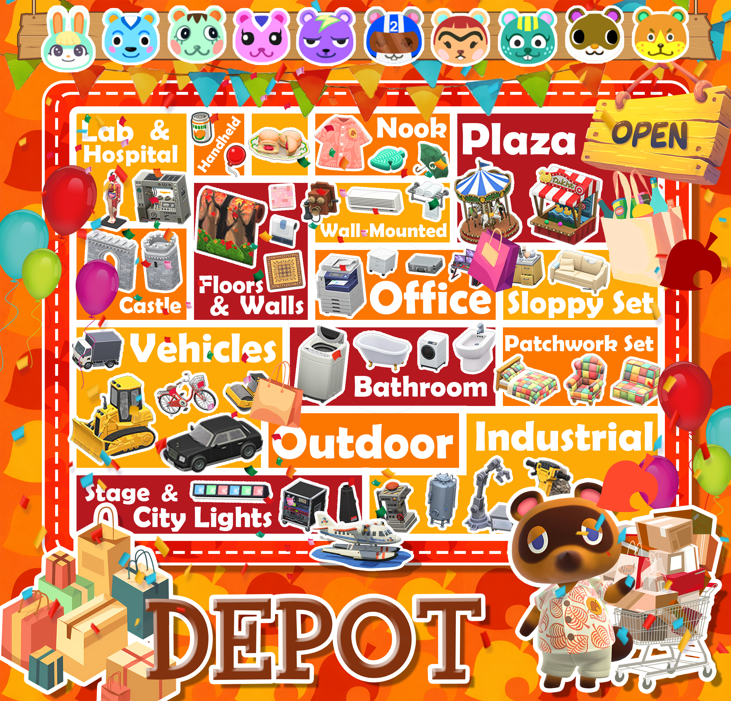 Depot Map