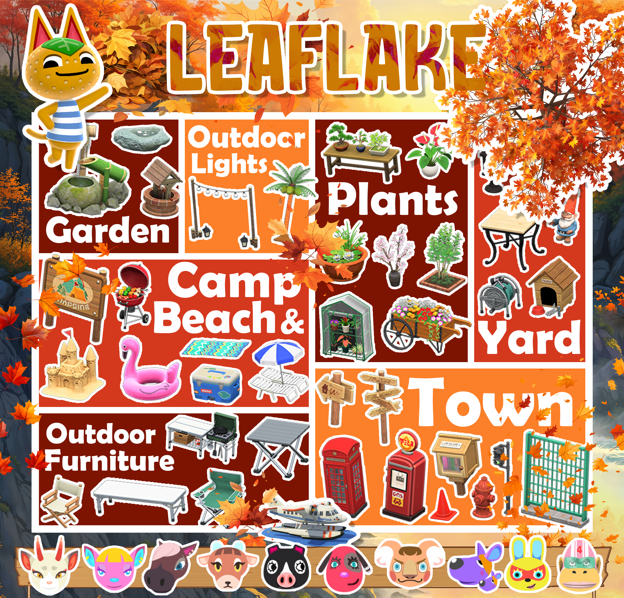 Leaflake Map
